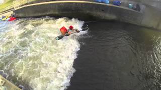 Hurley and Nottingham HPP freestyle kayaking [upl. by Einaled]