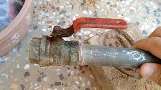 How to repair brass ball valve [upl. by Okier]