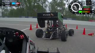 FSAE Michigan May 2023 Endurance Run 1UCONNRacing [upl. by Jedidiah]