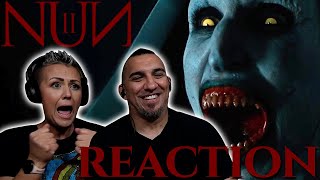 The Nun II 2023 Movie REACTION First Time Watching  Movie Review [upl. by Marra]