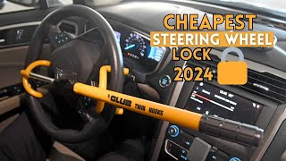 Cheapest Steering Wheel Lock 5 Best Steering Wheel Lock in Budget 2024 [upl. by Tamar897]