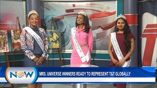 Mrs Universe Winners Ready To Represent TampT Globally [upl. by Phillie]