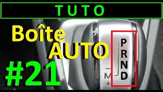 TUTO 21  Voiture boîte AUTOMATIQUE Permis de conduire [upl. by Ennaylloh]