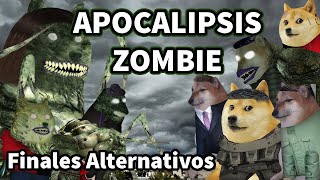 APOCALIPSIS ZOMBIE con derecho FINALES ALTERNATIVOS  Historia con cheems [upl. by Miquela]