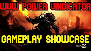 GW2 WvW  Power Vindicator Gameplay  Ranged and Melee DPS [upl. by Ellemrac]