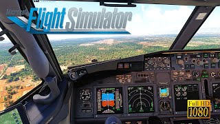 Stunning Approach and Landing in Zadar Croatia  PMDG 737  MSFS [upl. by Warila]