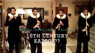 Kazoo Schein Padouane Pavane Crumhorn Krummhorn Cromorne [upl. by Nnyledam524]