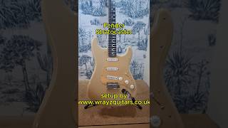 Fender Stratocaster setup by WrayZGuitars guitar guitarist electricguitar fender [upl. by Razal]