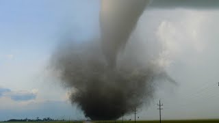 TORNADO Timelapse FULL LifeCycle Tornado genesis to Tornado death [upl. by Xela]