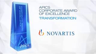 2018 APICS Award of Excellence in Transformation Novartis [upl. by Aihsenad717]