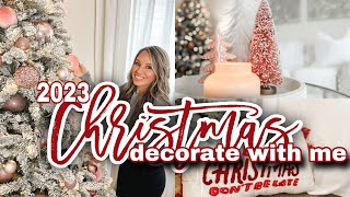 NEW 2023 CHRISTMAS DECORATE WITH ME  DECORATING FOR CHRISTMAS  COZY CHRISTMAS DECOR [upl. by Eta]