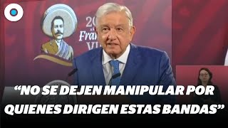 AMLO mandó mensaje a la población de Chilpancingo tras manifestaciones  Reporte Indigo [upl. by Nanji44]