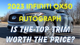 2023 Infiniti QX50 Autograph [upl. by Nnyleimaj204]