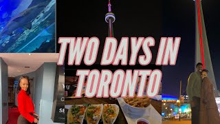 VLOG WE ARE IN TORONTO Aquarium Trying new foodEtc… [upl. by Attenol]