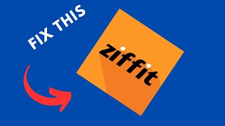 How to fix Ziffitcom app not working [upl. by Tnecillim]