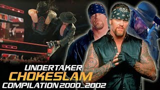 Undertaker Chokeslam Compilation 2000  2002 [upl. by Twitt]