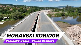 Moravski Koridor od petlje Vrnjačka Banja do Velike Drenove 05072024 vrnjackabanja [upl. by Portwin]