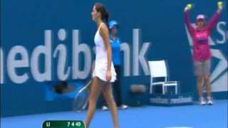 Bojana Jovanovski highlights against Na Li  Sydney semifinals 2010 2nd set [upl. by Eam]