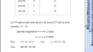 Calcul des paramètres dune série statistique [upl. by Noisla847]