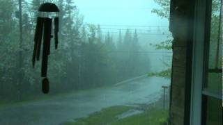 Newcomb NY  May 27 2011 Storm [upl. by Rennug]