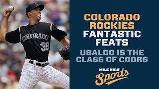 Fantastic Feats in Rockies History Ubaldo Jimenez is the best pitcher in club history [upl. by Ahsircal725]