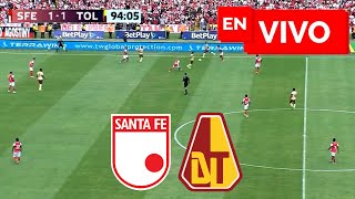 🔴 SANTA FE 1  1 TOLIMA EN VIVO Y EN DIRECTO 🏆 FECHA 12 LIGA COLOMBIANA 2024 🔴 [upl. by Ailgna]