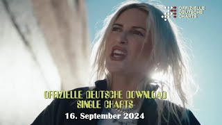 TOP 40 Offizielle Deutsche Download Single Charts  16 September 2024 [upl. by Ceevah]