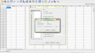 Random Sample in SPSS [upl. by Emor29]