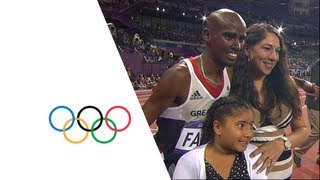 Mo Farah Wins 10000m Gold  London 2012 Olympics [upl. by Enuahs860]