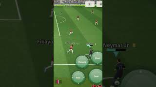 Nice control 👌🏻 pes2024 efootballmobile2024 efootballmobile efootball2025 im7pes [upl. by Eillime]