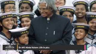 Dr APJ Abdul Kalam  Life in Pics [upl. by Nahsad]