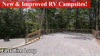 Cloudland Canyon State Park  New HUGE RV Sites [upl. by Heringer189]