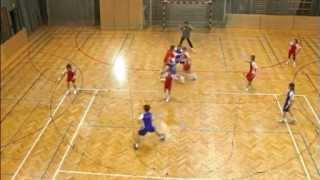 Basic Handball  Set Defence 15 [upl. by Nyltiak]