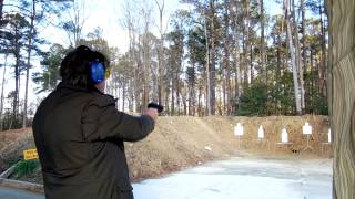 Shooting the Beretta PX4 Storm Compact 9MM Pistol [upl. by Rhett]