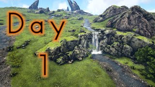 CLAIMING HIGHLANDS CAVE DAY 1  Solo Life [upl. by Atiken518]