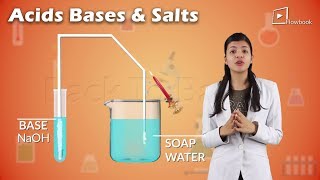 Acids Bases and Salts  Acid Base reactions with metals  Class 10 Science Chemistry [upl. by Attevaj]