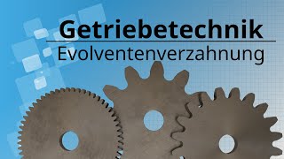 Geometrie von Evolventenzahnräder  Was ist eine Evolvente  Modul  Teilkreisdurchmesser [upl. by Dailey]