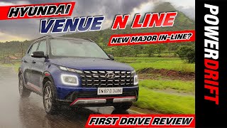 Hyundai Venue N Line  What Does Rs 13 Lakh Get You  First Drive Review  PowerDrift [upl. by Eatnoj907]