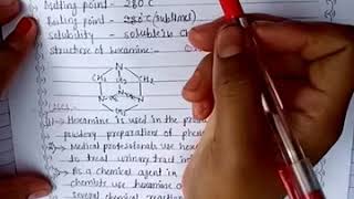 Hexamine structure and uses [upl. by Malissa]