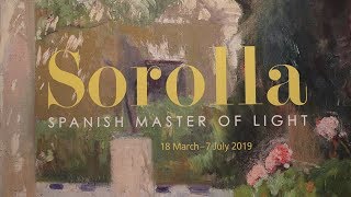 Exhibition Review – Sorolla Spanish Master of Light at the National Gallery [upl. by Edva898]