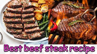 Beef steak recipes  Beef steak sauce recipe  Beef steak at home  Beef steak  foodfusion [upl. by Oelc]