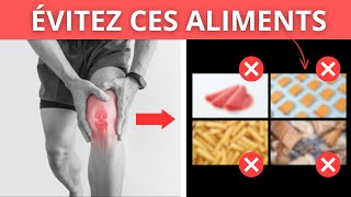 ARTHROSE  les PIRES Aliments pour vos Articulations Daprès la Science [upl. by Tarryn]