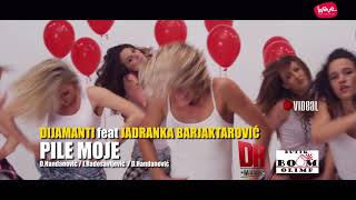 DIJAMANTI BEND FT JADRANKA BARJAKTAROVIĆ  PILE MOJE OFFICIAL VIDEO [upl. by Nnhoj]