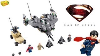 LEGO Superman Battle Of Smallville 76003 Review [upl. by Rramo]