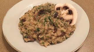 Mushroom Risotto Recipe  Delicious Risotto Recipe  How to make Mushroom Risotto [upl. by Hagi]