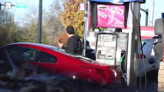 SMOKING AT THE GAS PUMP SOCIAL EXPERIMENT [upl. by Rehtul261]