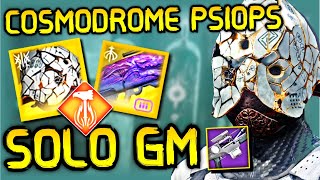 Solo GM PsiOps Battleground Cosmodrome  Solar Titan Destiny 2 [upl. by Ellswerth]