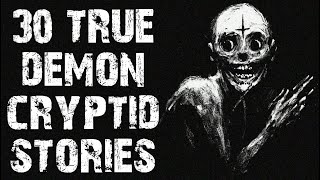 30 TRUE Demon amp Cryptid Stories In The Rain  Mega Compilation  Scary Stories [upl. by Bannerman]