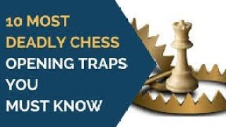 Top 10 Chess Opening traps Ranked 15 [upl. by Farland]