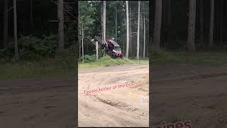 Teeter totter offroad polaris rzr sendit fullsend shorts viralshorts thewreckingcrew fun [upl. by Meadows]